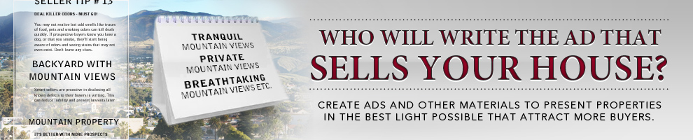 Who Will Write The Ad That Sells Your House?